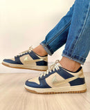 Dunk Low Azul marinho/brilhante - Lançamento