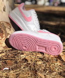 Air Force 1 White/pink - Lançamento