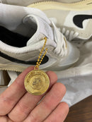 Air Force 1 Black Gold Coin - Lançamento