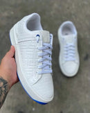 Tênis Balmain Branco/azul - Lançamento