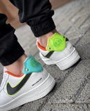 Air Force 1 Branco/preto/verde - Edição Limitada - Lançamento