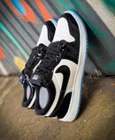 AJ1 Low Preto Brilhante - Lançamento