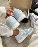 AJ1 Low Aqua/branco - Lançamento