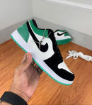 AJ1 Low Branco/verde/preto - Lançamento