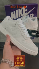 Dunk Low All White - Super Premium - Lançamento