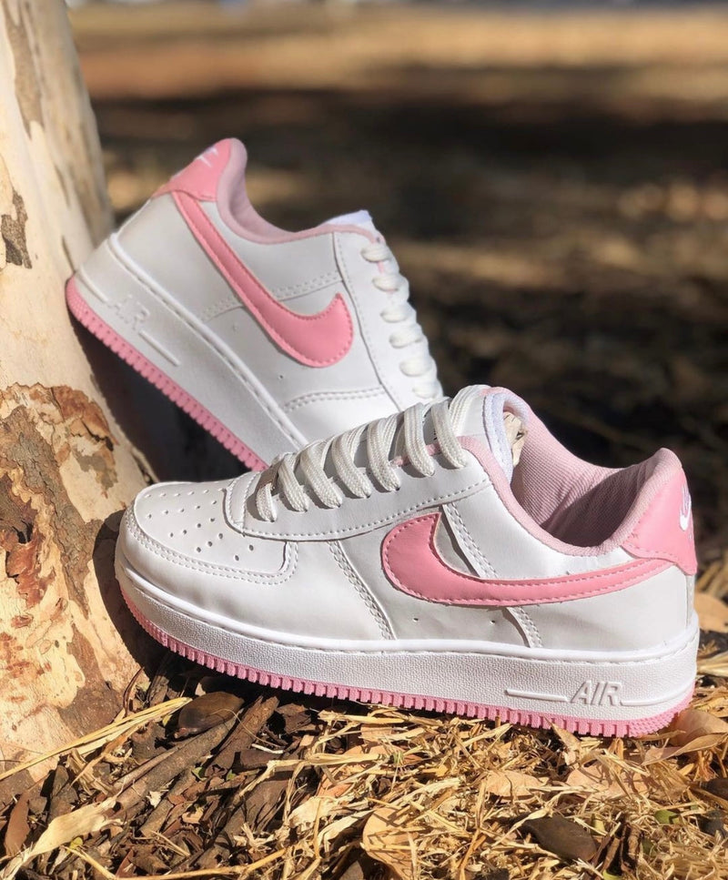 Air Force 1 White/pink - Lançamento