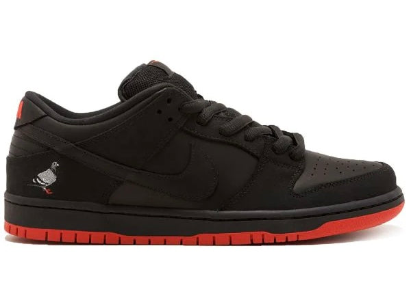 Dunk Low Black/red Bird - Lançamento