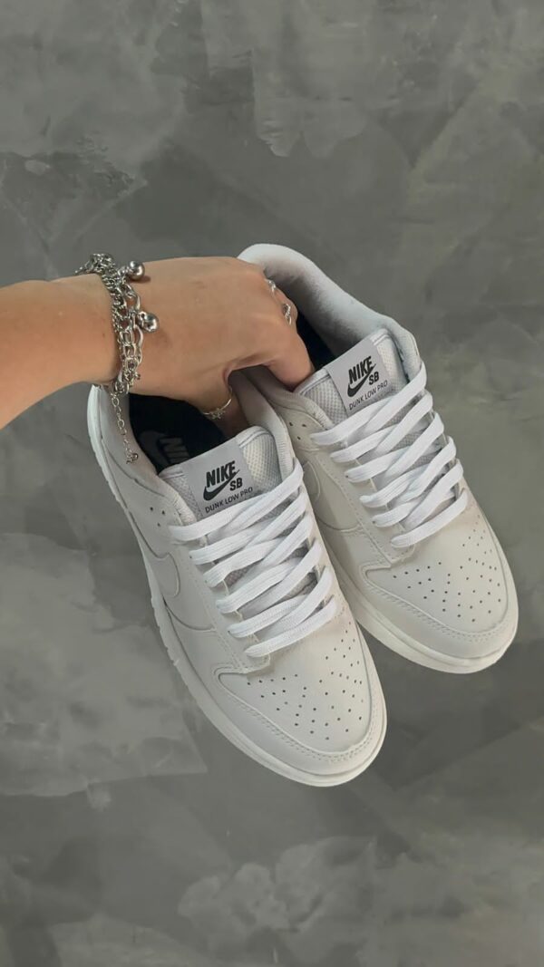 Dunk Low All White - Super Premium - Lançamento