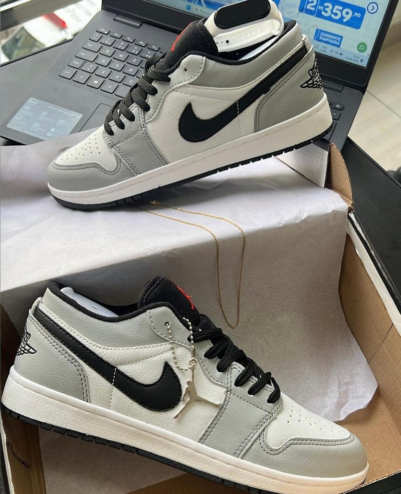 AJ1 Low Grey - Lançamento