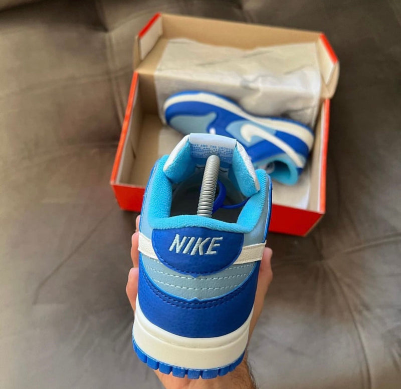 Dunk Low Azul/branco - Lançamento