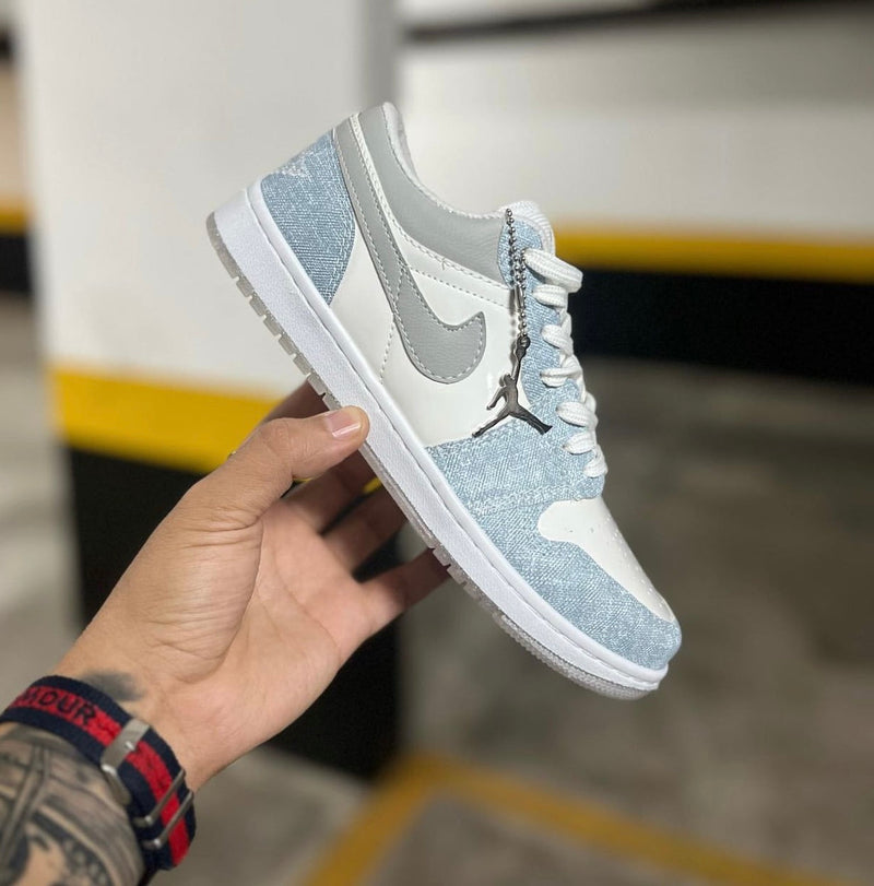 AJ1 Low Blue Jeans - Lançamento
