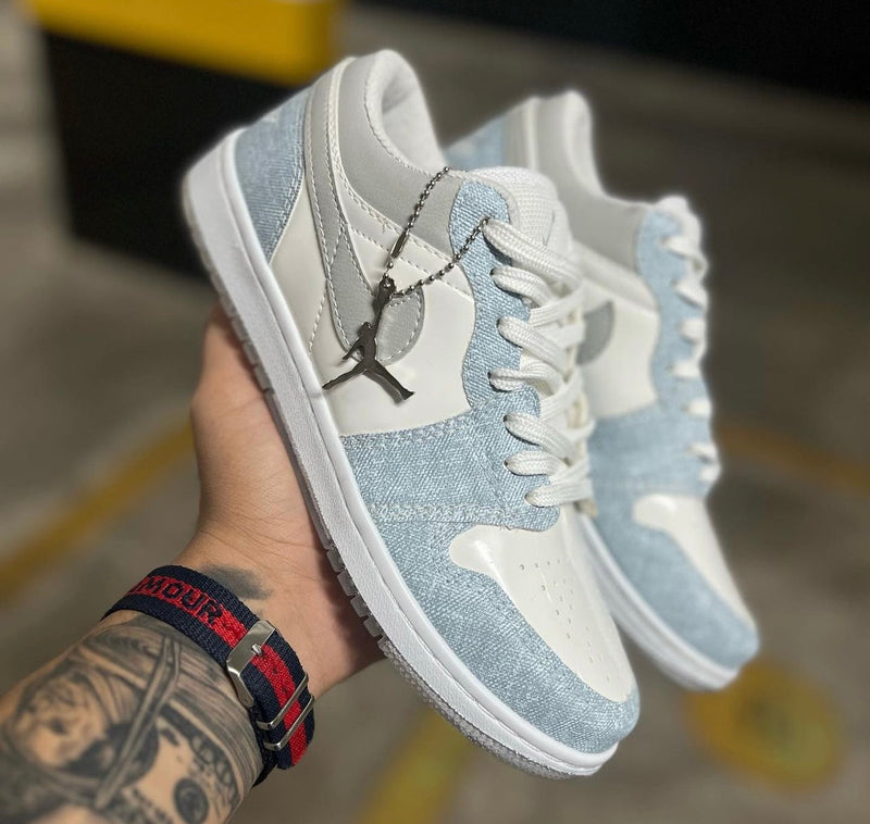 AJ1 Low Blue Jeans - Lançamento