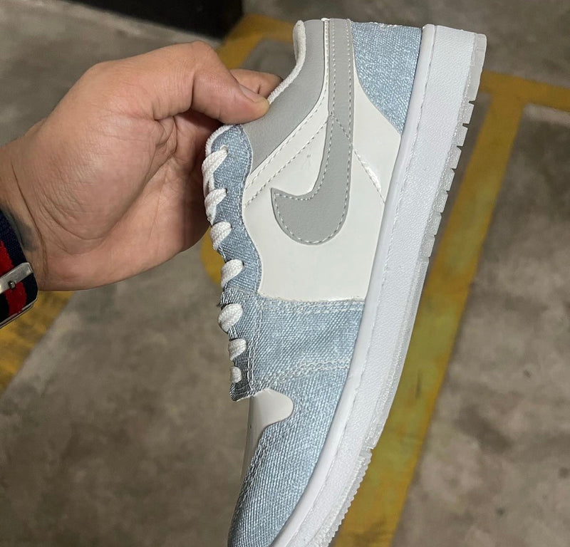 AJ1 Low Blue Jeans - Lançamento