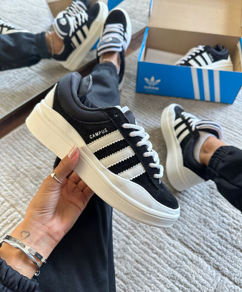 Adidas Campus Bad Bunny Preto/branco - Lançamento