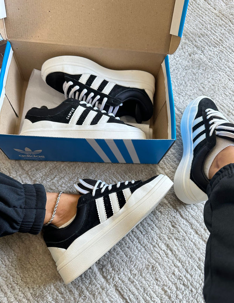 Adidas Campus Bad Bunny Preto/branco - Lançamento