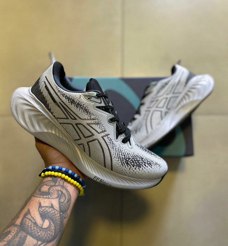 Asics Cumulus 25 Branco - Lançamento - Full Confort