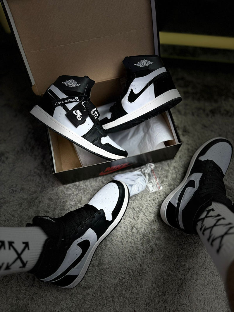 Jordan 1 High Black/white - Lançamento