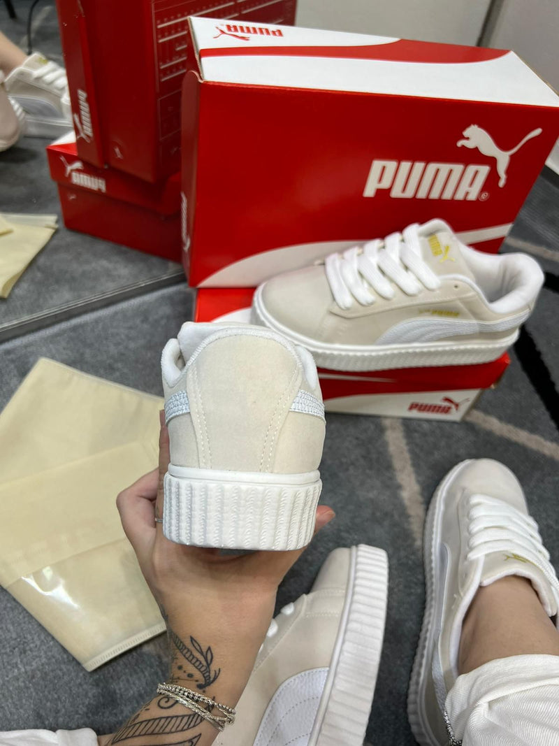 Puma Soft Bege [Super leve] + Saquinho Personalizado - Lançamento
