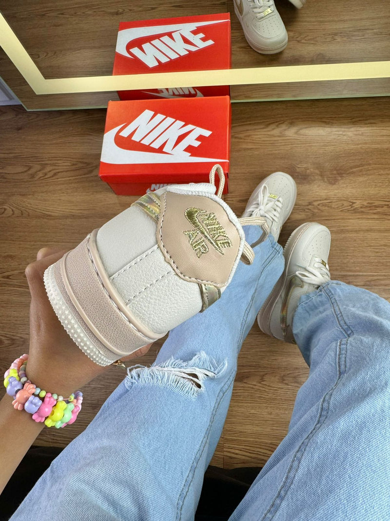 AF1 Luxo Infantil Rose/gold - Lançamento