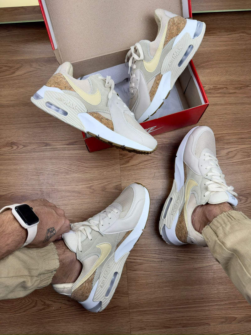 Air Max Excee Bege Amadeirado - Lançamento