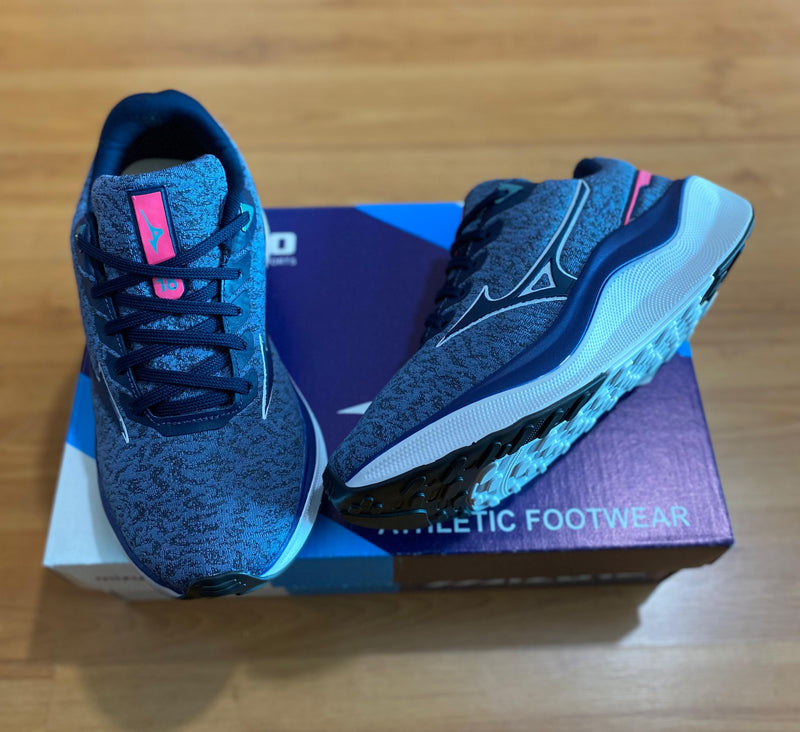 Mizuno Inspire 18 Cinza/verde - Lançamento