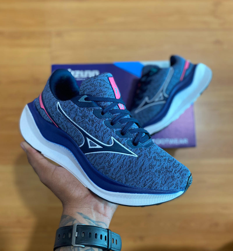 Mizuno Inspire 18 Cinza/verde - Lançamento