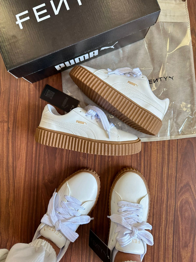 Puma Fenty Branco/crepe - Lançamento