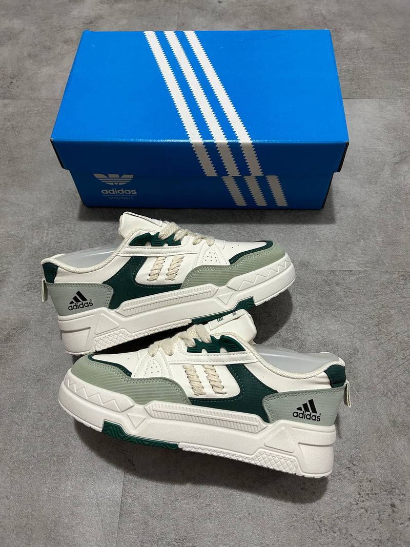 Adidas Trenza Importado Branco/verde - Lançamento
