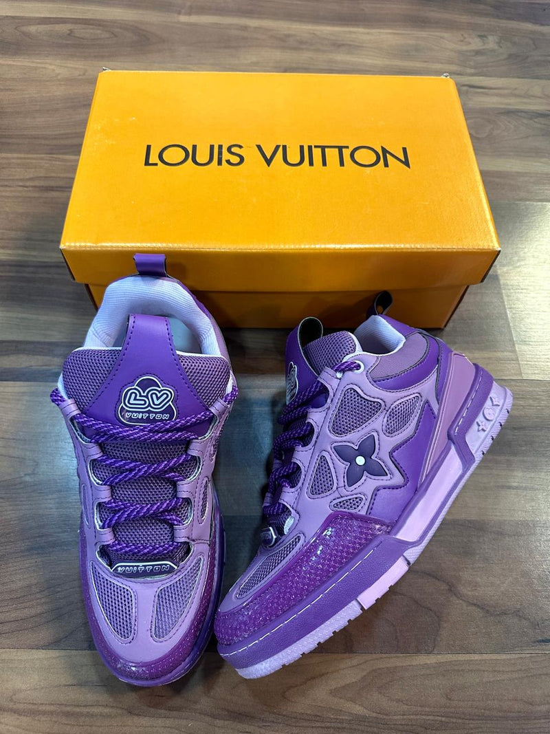 Louis Vuitton Sneakers 1854 Roxo - Lançamento