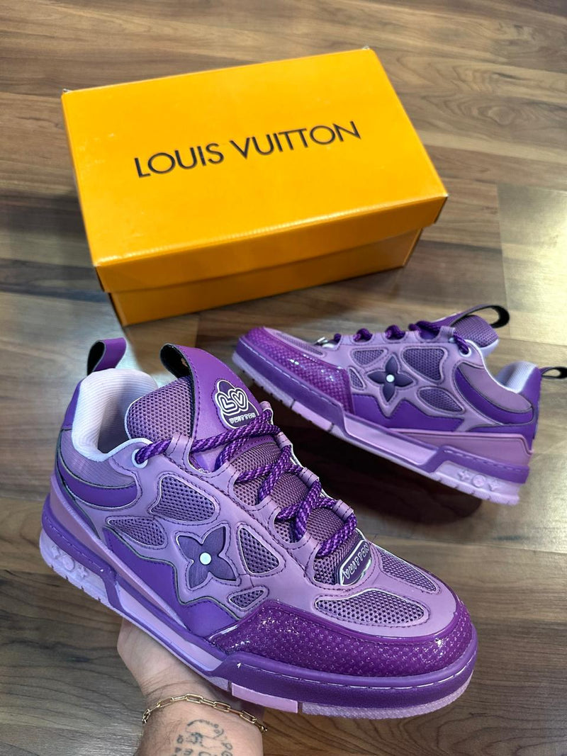 Louis Vuitton Sneakers 1854 Roxo - Lançamento