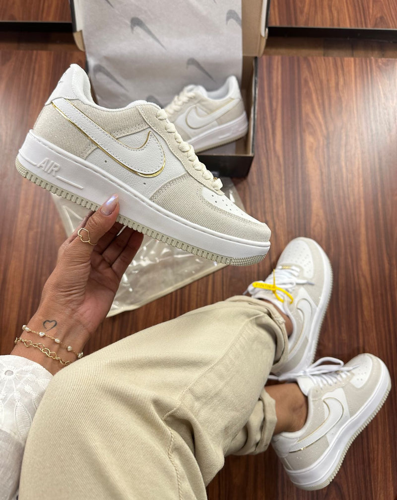 AF1 Tecido Luxo + Saquinho personalizado + 02 Pares de Cadarço - Lançamento