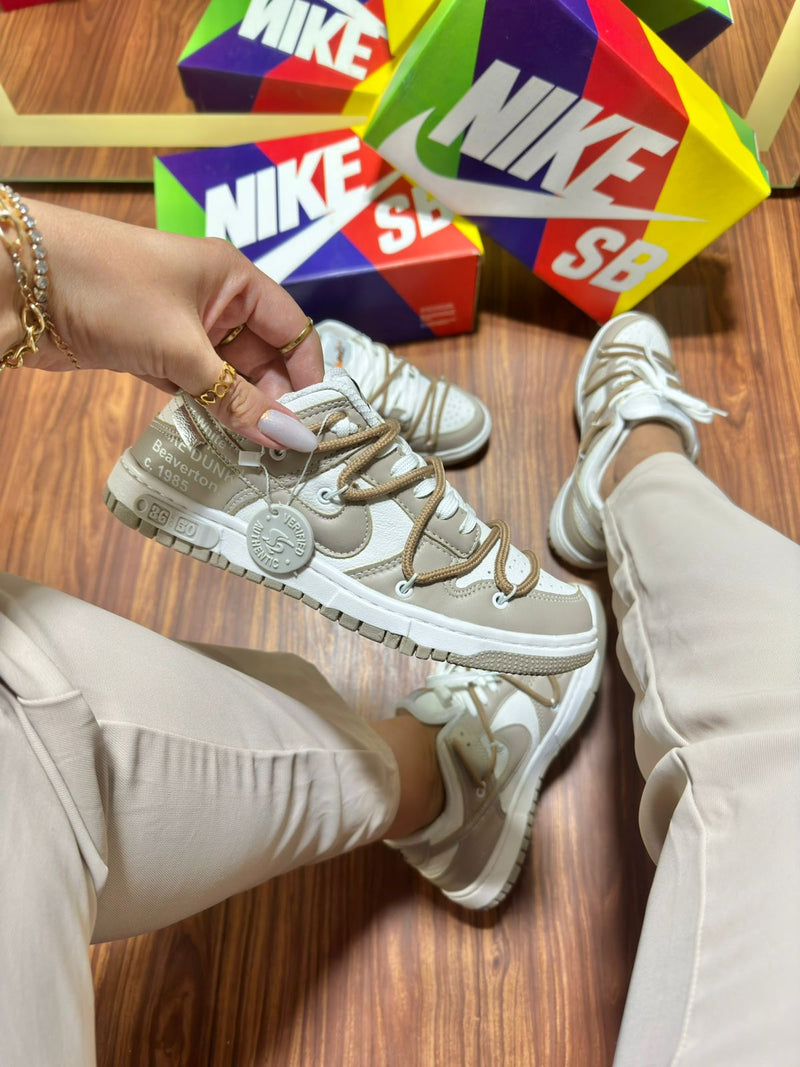Dunk Low Pro OF 50 Off-white/nude - Lançamento
